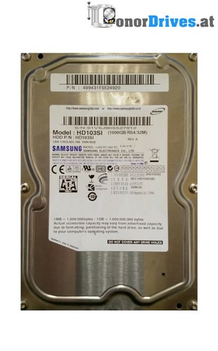 Samsung hd103si tb sata - 1,