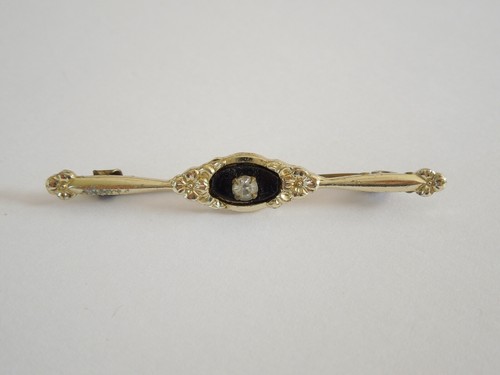 Alte modeschmuck brosche mit - alte,