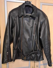Vintage Motorrad Lederjacke  Größe XL, sehr  gut erhalten   Y