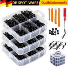 650Tlg Auto KFZ Spreiznieten Sortiment Autotür Innen Befestigung Clips Kit Set
