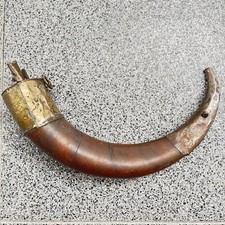 Echt Antikes Pulverhorn