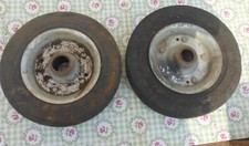 2 altes Eisenrad Rolle ❤️