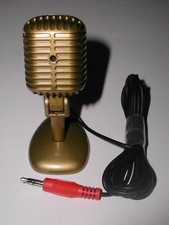 Tisch Mikrofon im Stil der 50er Jahre, 3,5mm Klinkenstecker, in OVP, gebraucht