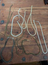 8 Ketten Schmuck Sammlung