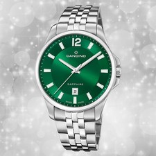 Armbanduhr Edelstahl silber