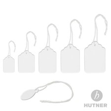 Hängeetiketten mit Faden