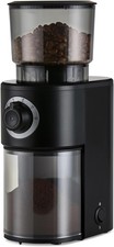 Tchibo elektrische Kaffeemühle, Edelstahlgehäuse, Edelstahlmahlwerk, 26 Mahlgrad