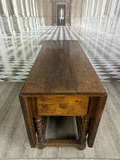 ANTIKER ESSTISCH TISCH ENGLAND UM 1700 EICHE MASSIV