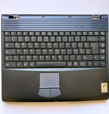 Sony Vaio PCG-9E6M Gehäuseunterteil mit Tastatur, DVD + Floppy LW. Bitte lesen.
