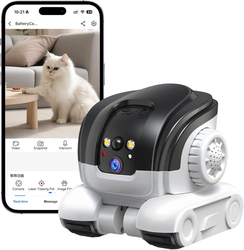 Haustierkamera roboter 1080p - haustierkamera,