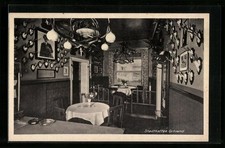 Ortrand, Stadtkaffee Ortrand, Innenansicht, Ansichtskarte 