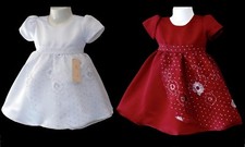 Kleid Taufkleid 68 74 80 bordo