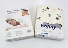 2tlg Winter Bettwäsche Garnitur Wonny Kopfkissen Bettbezug Feinbiber + Laken
