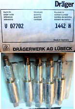 5x V4A DRÄGER V 07702 Vierkant Edelstahl Schrauben Stainless Screws Oxylog Sulla