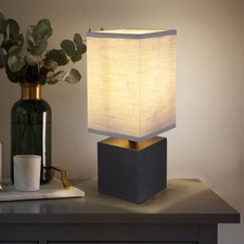 Tischlampe Holzlampe