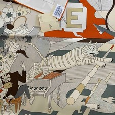 HERMES Carre 90 Ca Decoiffe