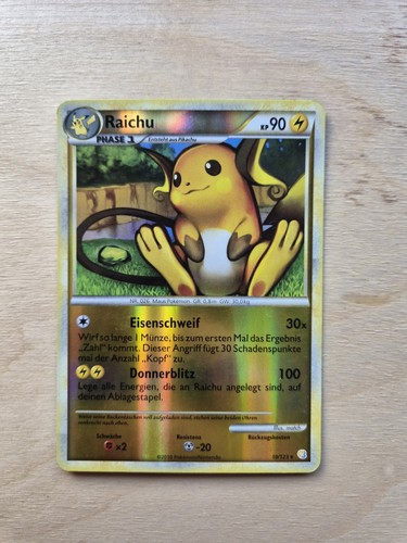 Pokemon karte raichu - raichu,