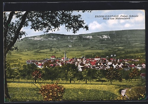 Ansichtskarte ebermannstadt - ansichtskarte,