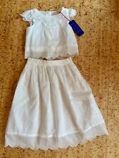 Cyrillus, Blumenmädchen, Hochzeit, Festlich, Luxus, Gr.104, weiß