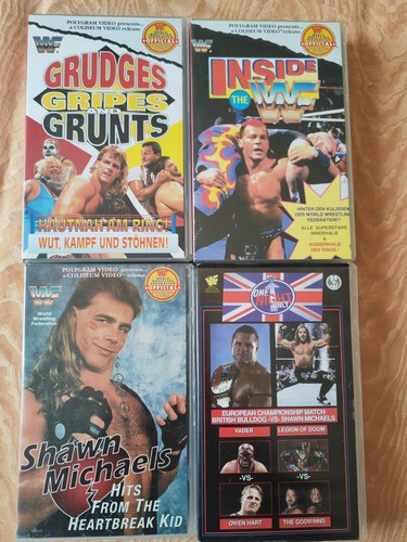 Wwf wwe vhs wrestler - vhs,