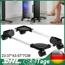Computerständer Desktop CPU PC Tower Ständer Rollwagen Halterung mit 4 Rollen