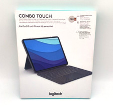 Logitech Combo Touch 12,9 Zoll Apple iPad Pro 5./6. Gen. - Oxford Grey Deutsch