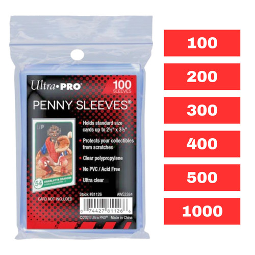 Ultra pro penny sleeves - pro,