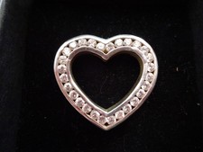 Anhänger Herz weiss Zirkonia Lumani ? Silber 925 in Thomas Sabo Verpackung