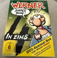 Werner Sattes Ding Sammel-Box Retro Mediabook inkl. Comic (4 DVD‘s)