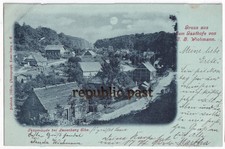 AK Postkarte Tesperhude b. Lauenbug Elbe Gasthof von J.B. Wichmann (R7)