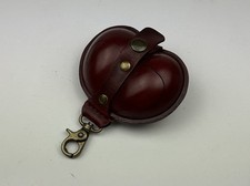 Ledergeldbörse, Handarbeit, harte Schale in Herzform, Nierenform, Acorn, Ovals