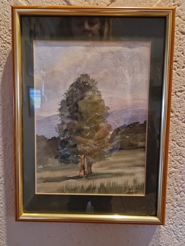Gemälde baum natur von - gemälde, "baum/