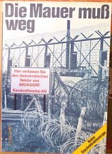 Klaus Staeck Poster "Die Mauer