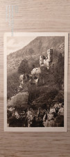 Postkarte Schwalbennest Ruine bei Neckarsteinach ungel_