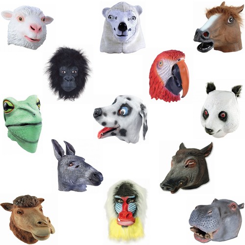 Tier maske kamel hippo - tier,