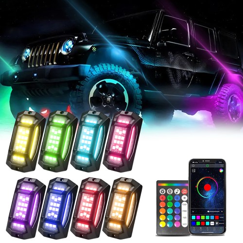 Rgb led rock - 8x,