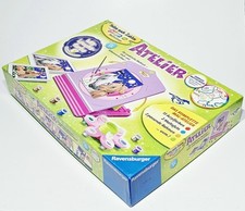 Ravensburger Malen nach Zahlen ATELIER - PFERDE Leuchtfarbe Maltisch Staffelei