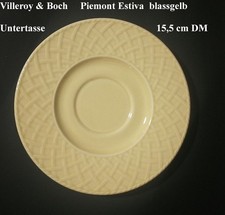 Villeroy&Boch V&B PIEMONT ESTIVO gelb Auswahl aus Kaffeeservice Speisegeschirr