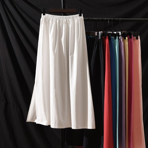Damen baumwollrock midi - damen,