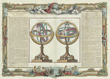 Antike Landkarte "Kugel Droit