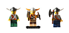 LEGO 3 Wikinger Figuren