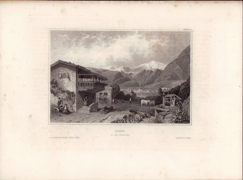 Original stahlstich 1836 - original, stahlstich.