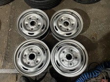 4x Orgi. Ford Transit Stahl Felgen 5,5x 15 Lk5x160 ET60 1C15-AD J