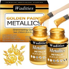 Acrylfarbe Gold, Metallic