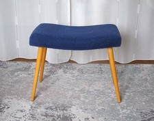 Sitzhocker Hocker Blau Danish