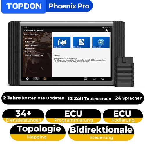 Hot topdon phoenix pro - hot,