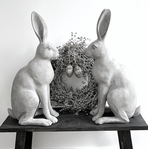 Deko hase osterhase - osterhase, weiss