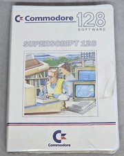 Commodore 128 Software Superscript Neu