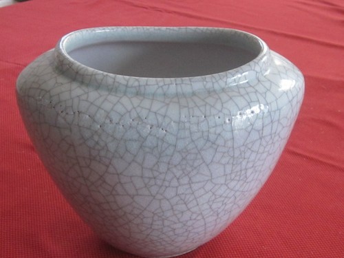 Karlsruher majolika vase - karlsruher,