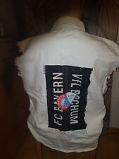 Schöne alte FC BAYERN  VFL BOCHUM KUTTE XL  aus den 80er Jahren  RARITÄT  !